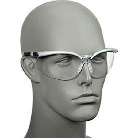 3M 3M&#8482; BX&#8482; Reader Protective Eyewear, 11375-00000-20, Clear Lens, Silver Frame, +2.0 7000052794